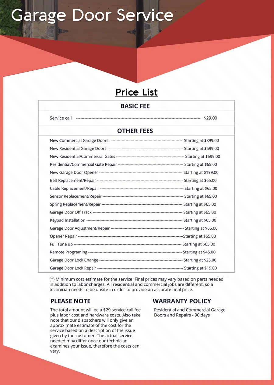 Express Garage Door Service Sorrento, FL 352-289-0087